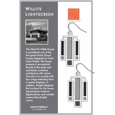 Earrings -  Willits Black Lightscreen