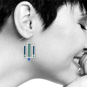 Earrings -  Willits Cobalt Lightscreen