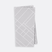 Napkin - Jacquard Oak Park Napkin - Gray