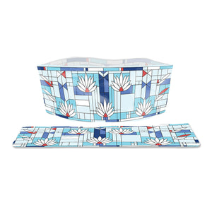 Travel Pop- Up Pet Bowl - Waterlilies