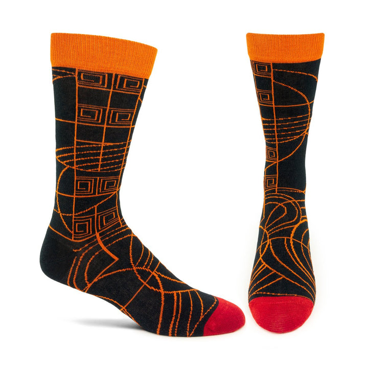 Hoffman Rug 2 - Black  Socks - Mens M/L